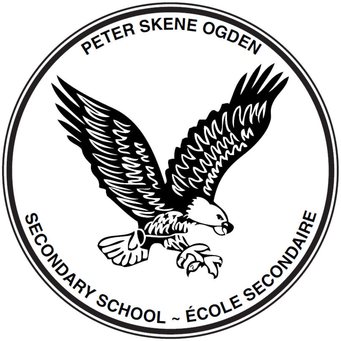 Peter Skene Ogden Secondary logo